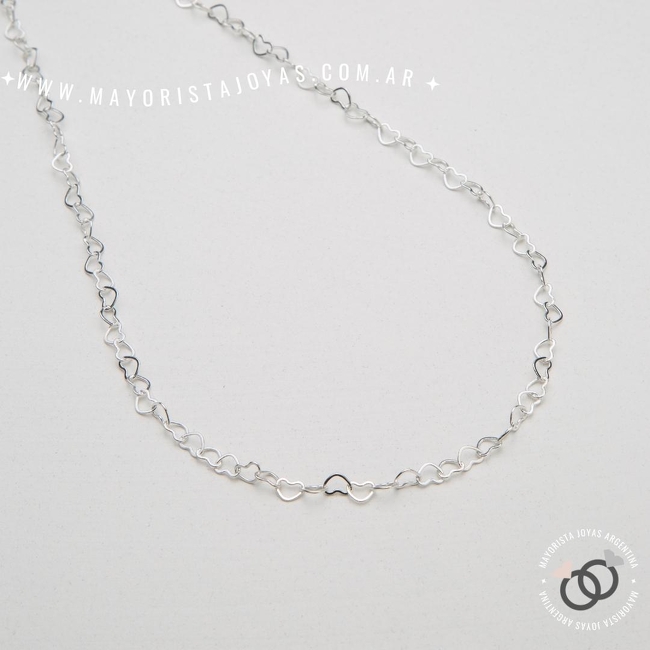 COLLAR PLATA LAMINADA (LPC0022)