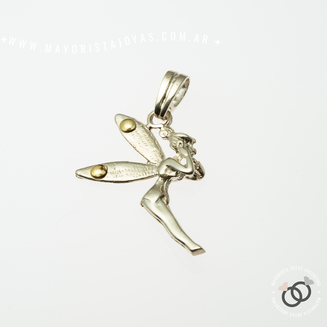 DIJE PLATA Y ORO (POD0176)