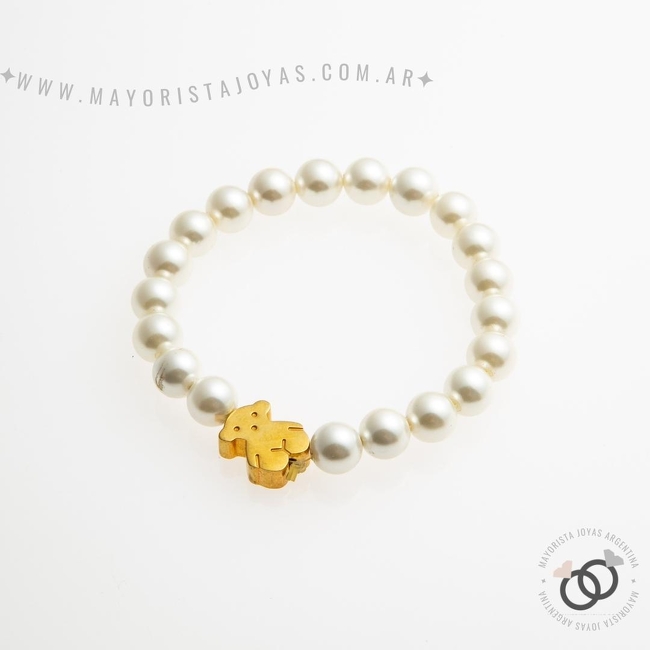 PULSERA ACERO ELASTIZADA (BAE011)