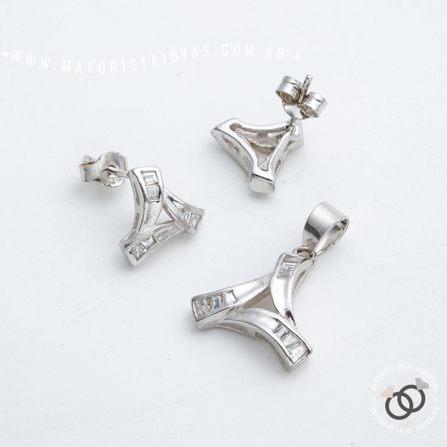 CONJUNTO PLATA Y CUBIC (PCO0008)