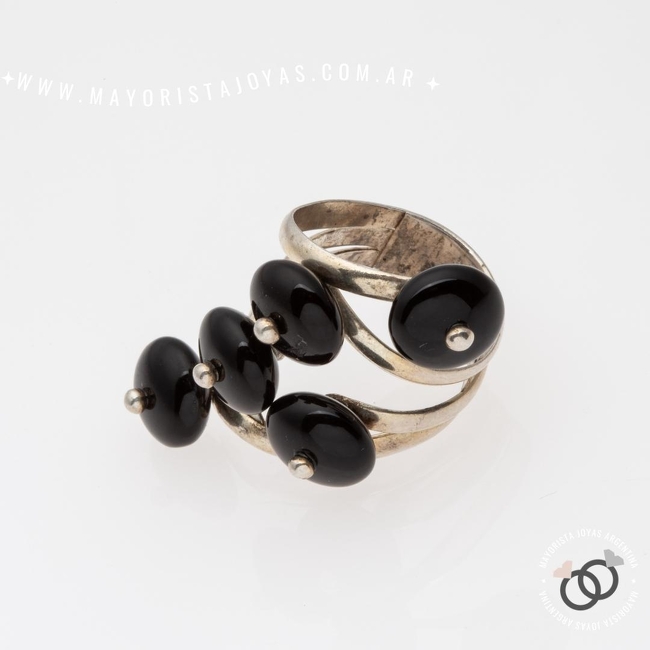 ANILLO PLATA Y PIEDRA (PAP362)