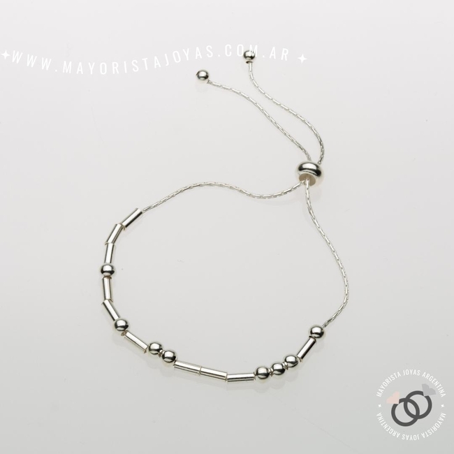 PULSERA PLATA LISA (PBL0188)