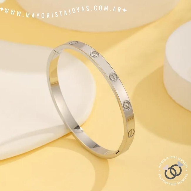 PULSERA DE ACERO RIGIDA (BAR0065)