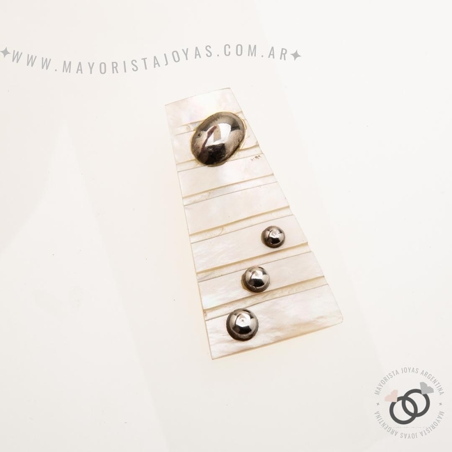 DIJE PLATA Y PIEDRA (PPD200)