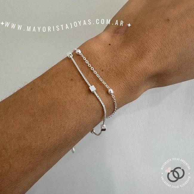 PULSERA PLATA LAMINADA (LPP0029)