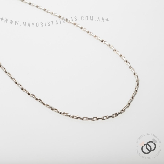 CADENA PLATA FORCET 50CM (PCI0051)