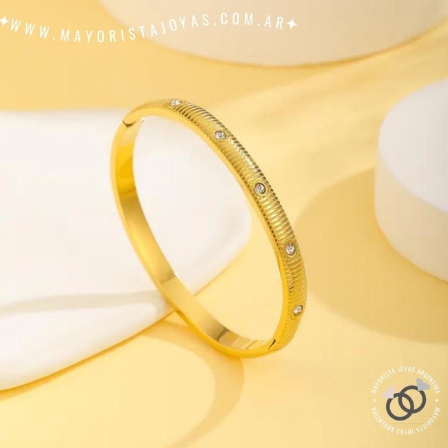 PULSERA DE ACERO RIGIDA (BAR0060)