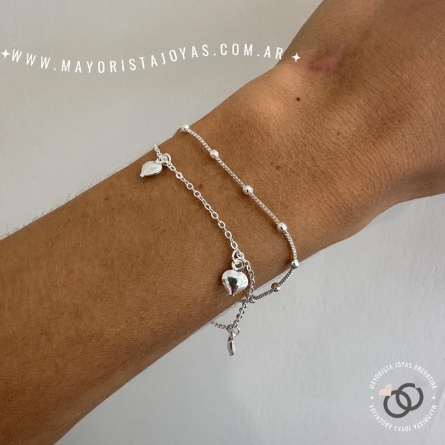 PULSERA PLATA LAMINADA (LPP0025)