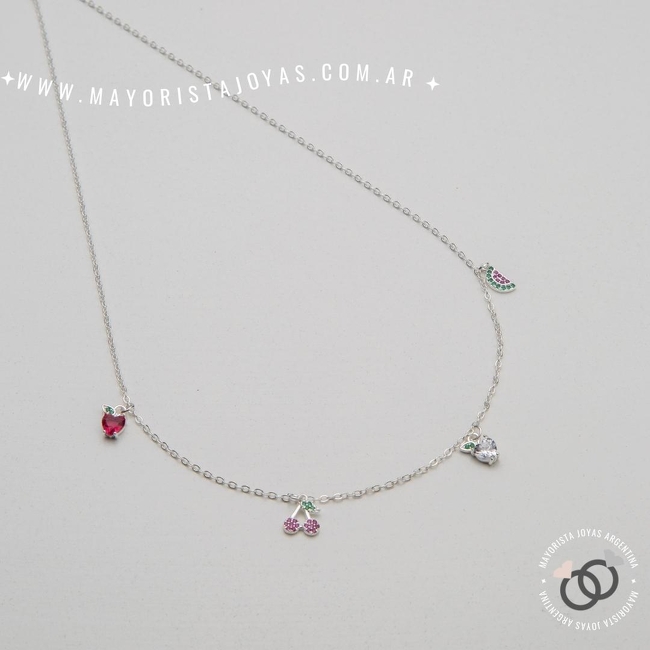 COLLAR PLATA LAMINADA (LPC0024)