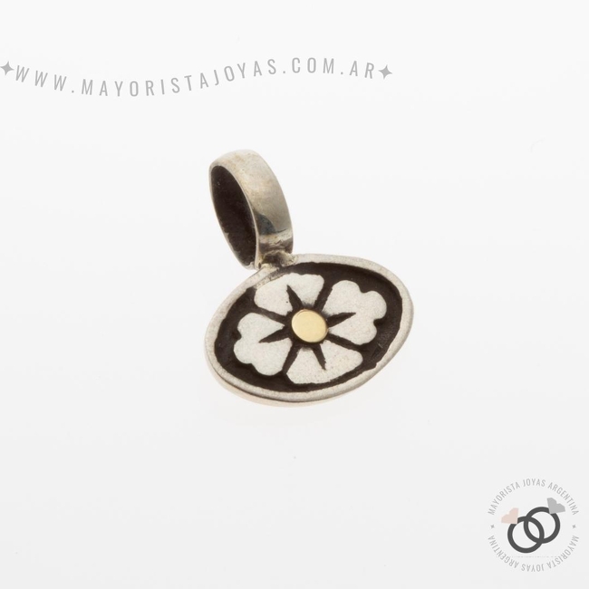 DIJE PLATA Y ORO (POD0156)