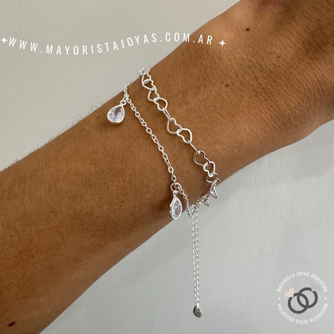 PULSERA PLATA LAMINADA (LPP0028)