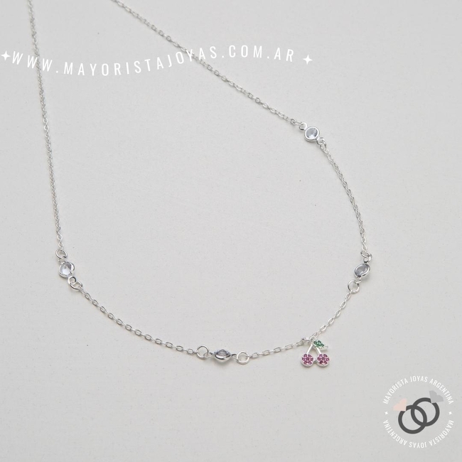 COLLAR PLATA LAMINADA (LPC0026)