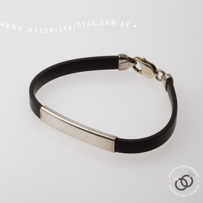 PULSERA PLATA LISA (PBL173)