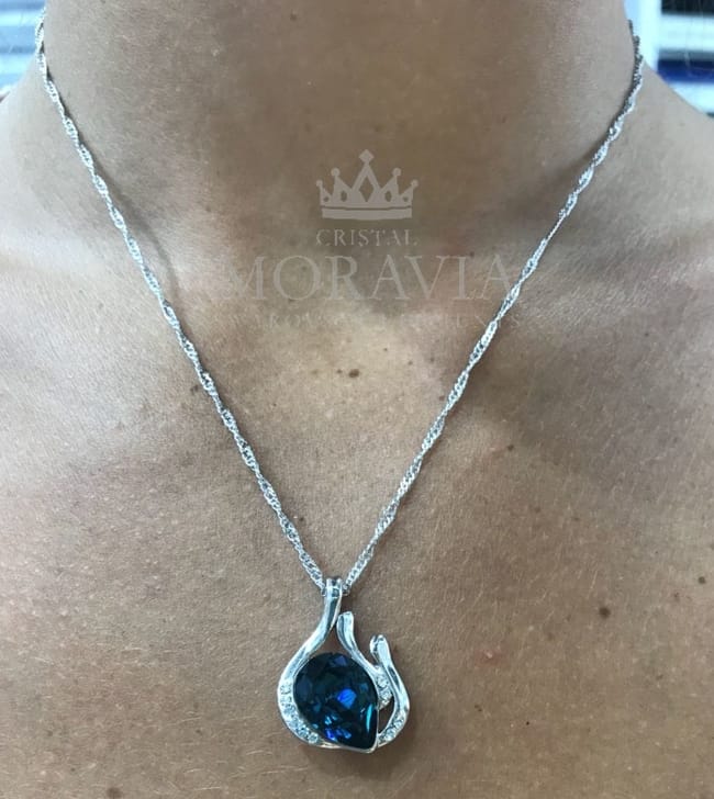 Colgante con Cristal (MCO058A)