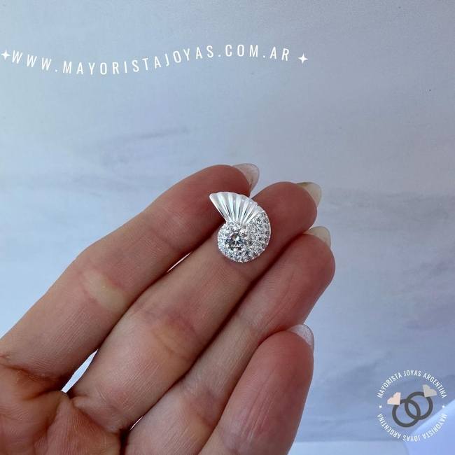 DIJE PLATA Y CUBIC (PDC0152)