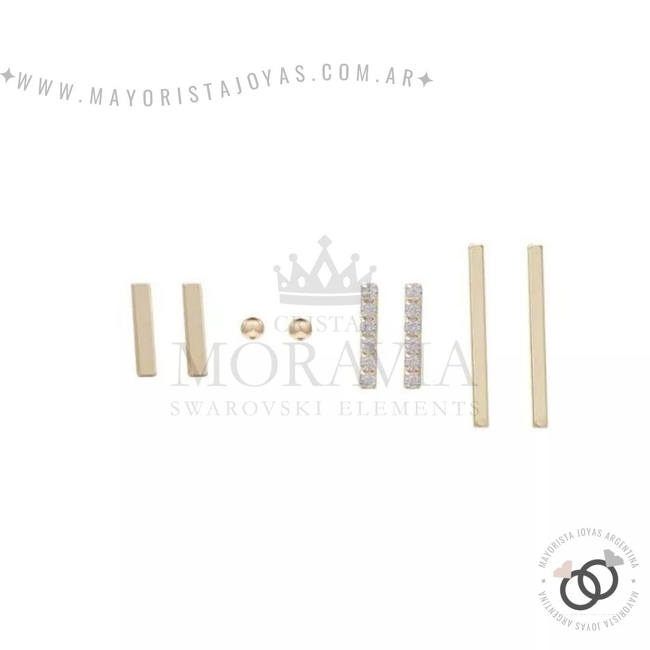 PENDIENTES CON CRISTAL (MPP025)