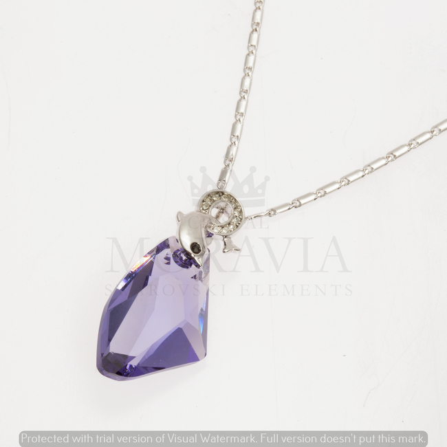 Colgante con Cristal (MCO066V)