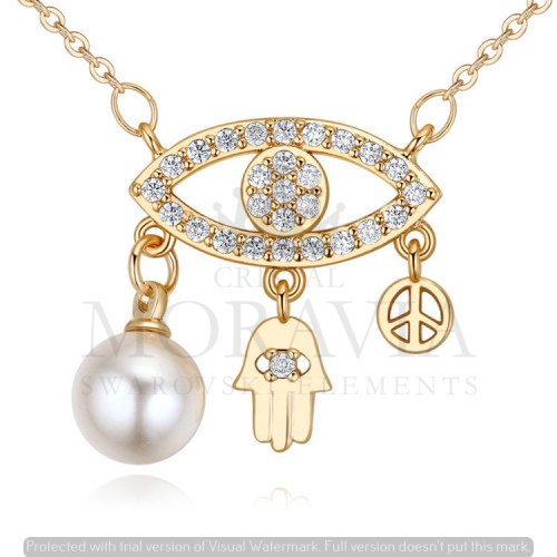 Colgante con Cristal (MCO071D)