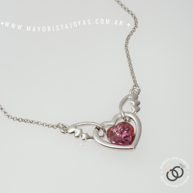 Colgante con Cristal (MCO176RS)