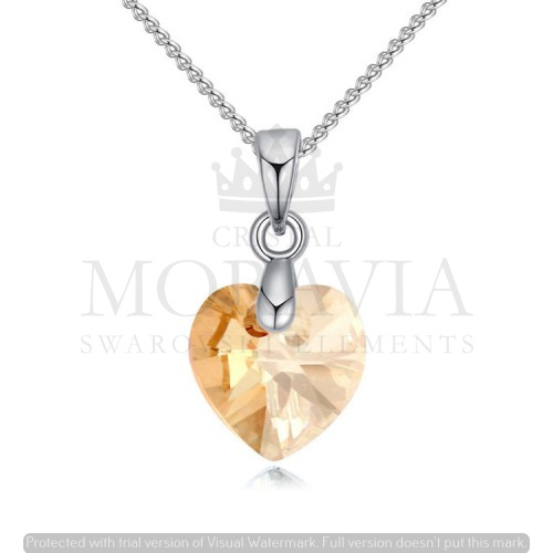 Colgante con Cristal (MCO080AM)