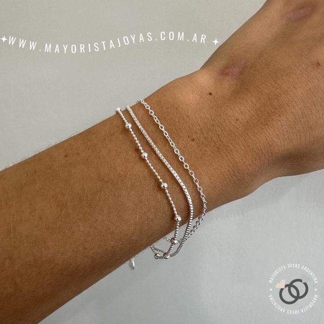 PULSERA PLATA LAMINADA (LPP0026)