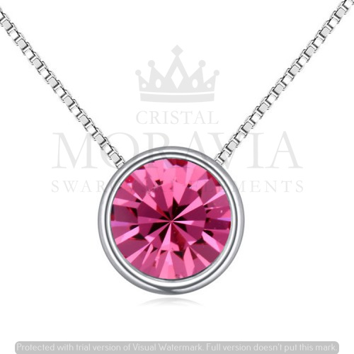 Colgante con Cristal (MCO082R)