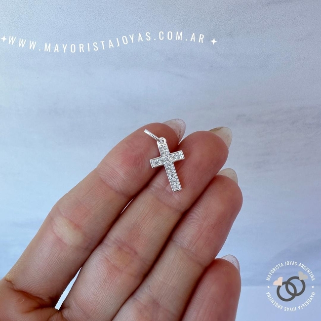 DIJE PLATA Y CUBIC (PDC0174)