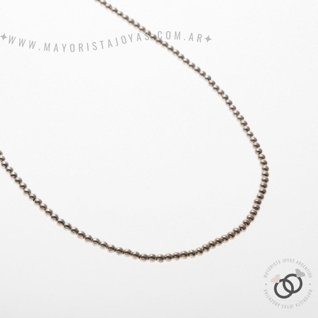 CADENA PLATA ITALIANA 50CM (PCI0046)