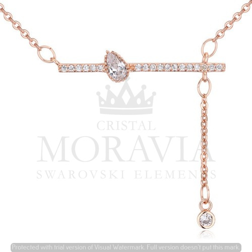 Colgante con Cristal (MCO088R)