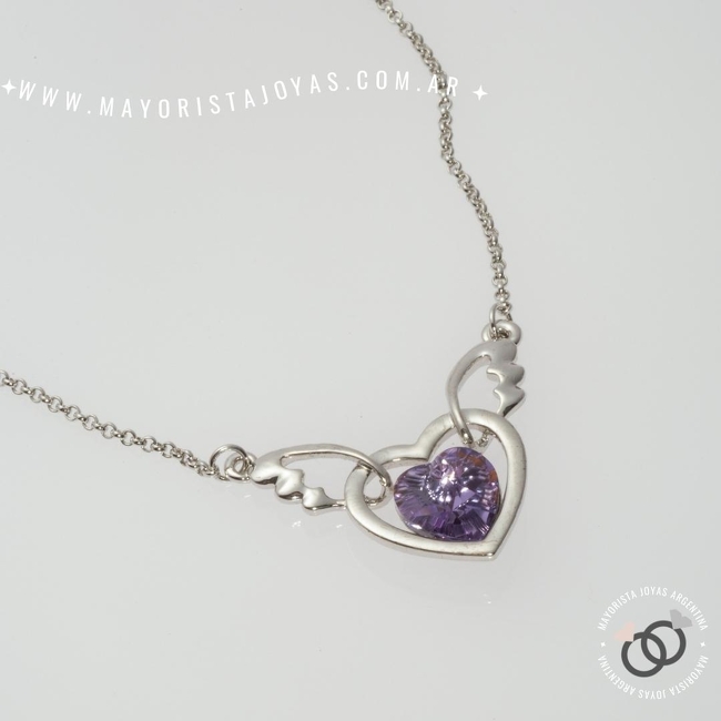 Colgante con Cristal (MCO177L)