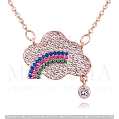 Colgante con Cristal (MCO159R)