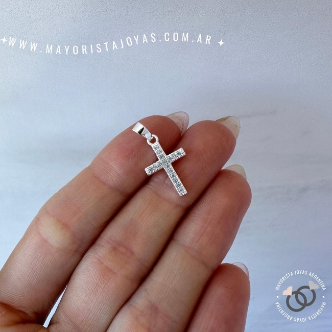 DIJE PLATA Y CUBIC (PDC0175)