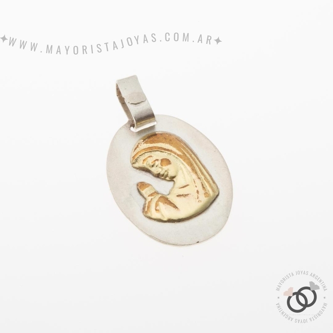 DIJE PLATA Y ORO (POD146)