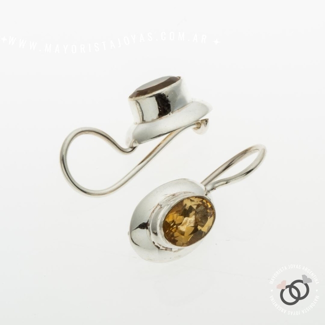 AROS DE PLATA Y PIEDRAS (PPN0184T)