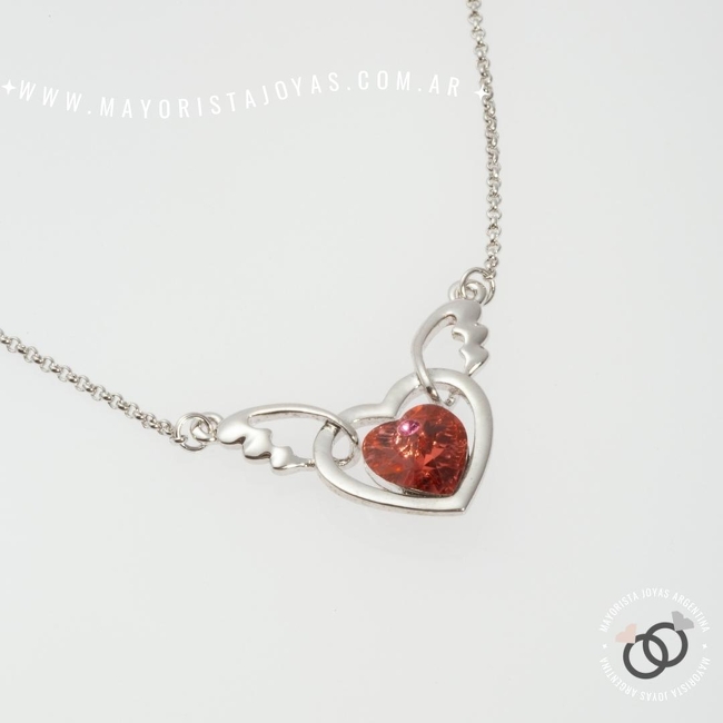 Colgante con Cristal (MCO177R)