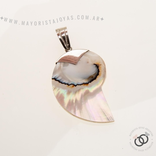 DIJE PLATA Y PIEDRA  (PPD172)