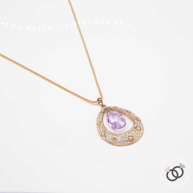 COLGANTE CON CRISTAL (MCO0214)