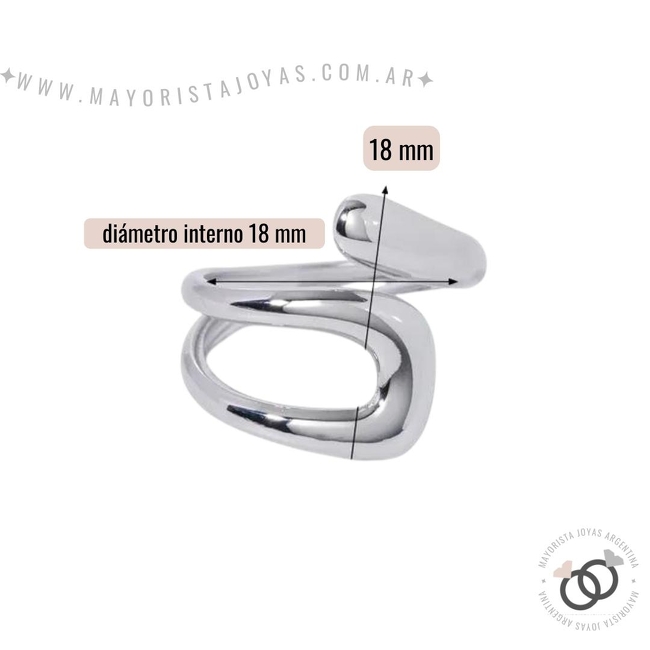 ANILLO ACERO LISO (AAL0135)
