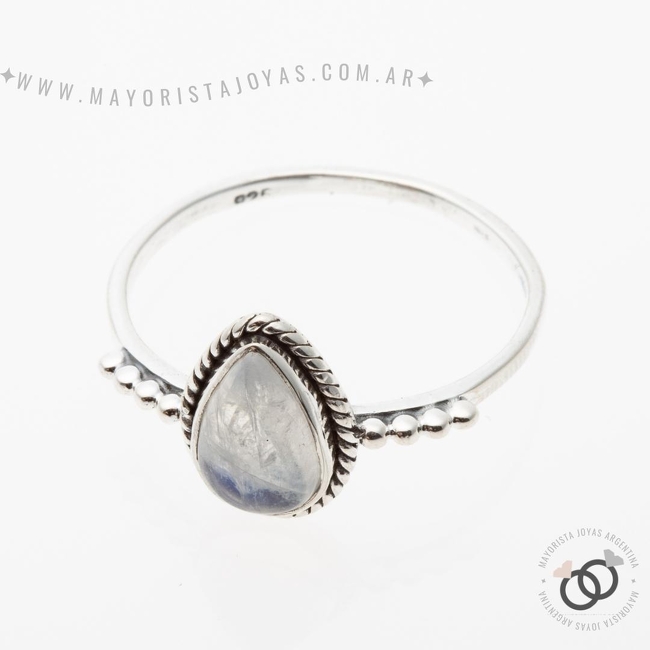 ANILLO PLATA Y PIEDRA (PAP333PL)