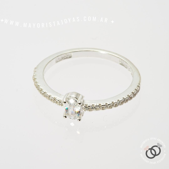 ANILLO PLATA Y CUBIC (PAC0304)