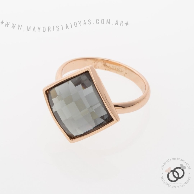 ANILLO CON CRISTAL (MAN110)