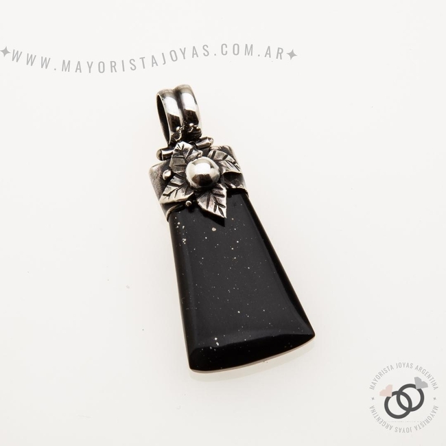 DIJE PLATA Y PIEDRA (PPD167)