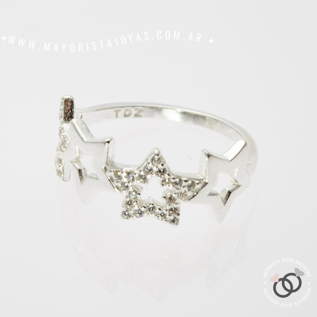 ANILLO PLATA Y CUBIC (PAC0298)