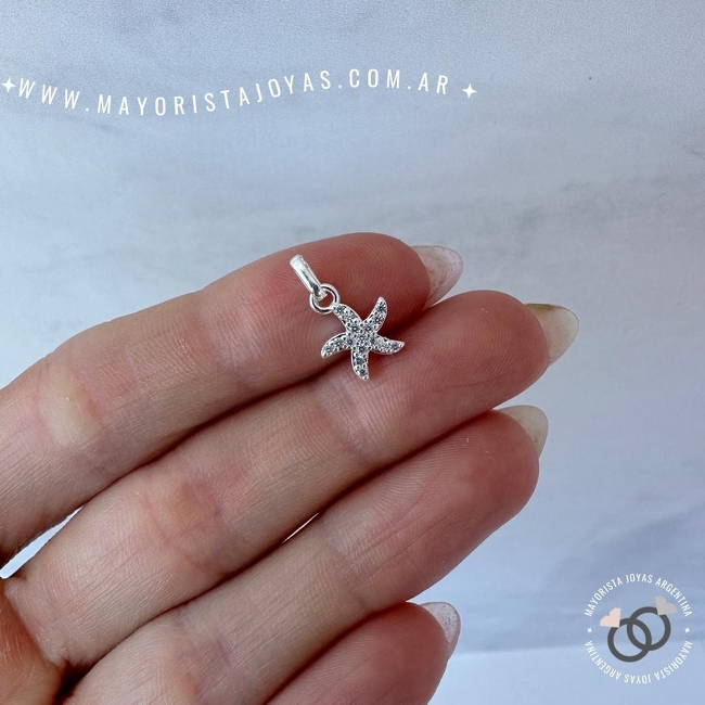 DIJE PLATA Y CUBIC (PDC0150)