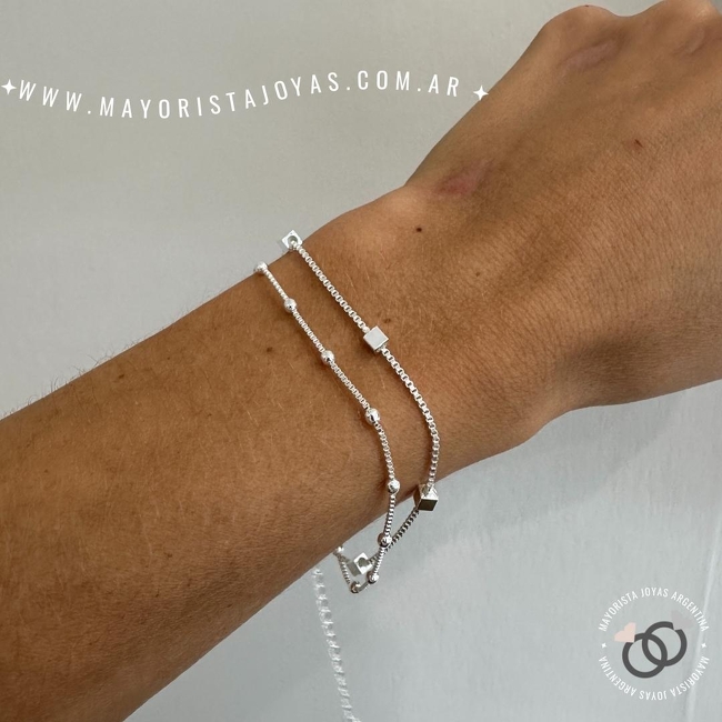 PULSERA PLATA LAMINADA (LPP0038)