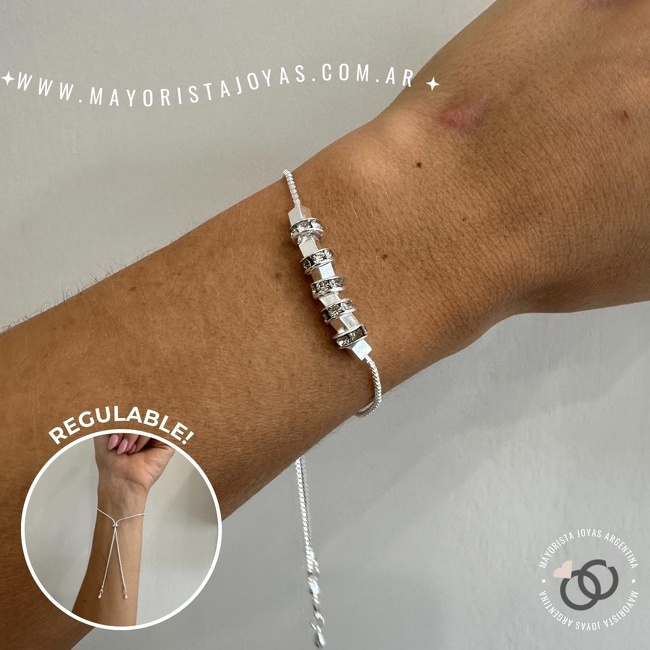 PULSERA PLATA LAMINADA (LPP0043)