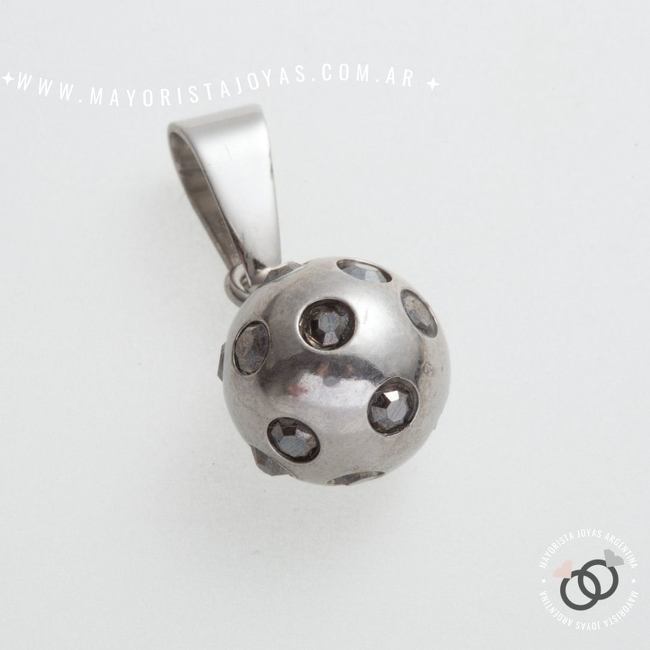 DIJE ACERO PIEDRA  (DAP197)