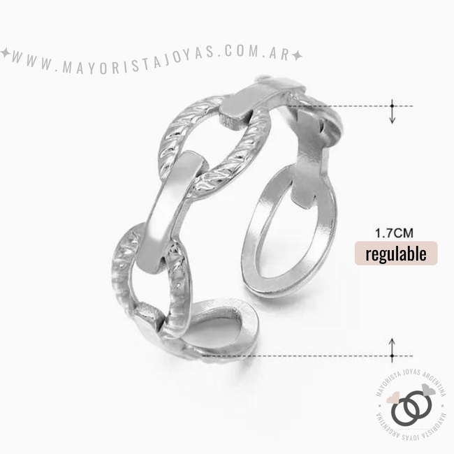 ANILLO ACERO LISO (AAL0132)