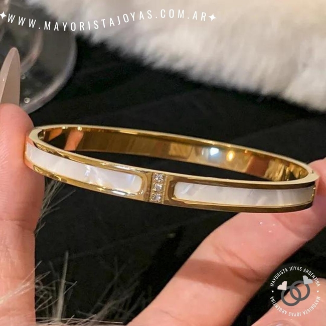 PULSERA DE ACERO RIGIDA (BAR0062)