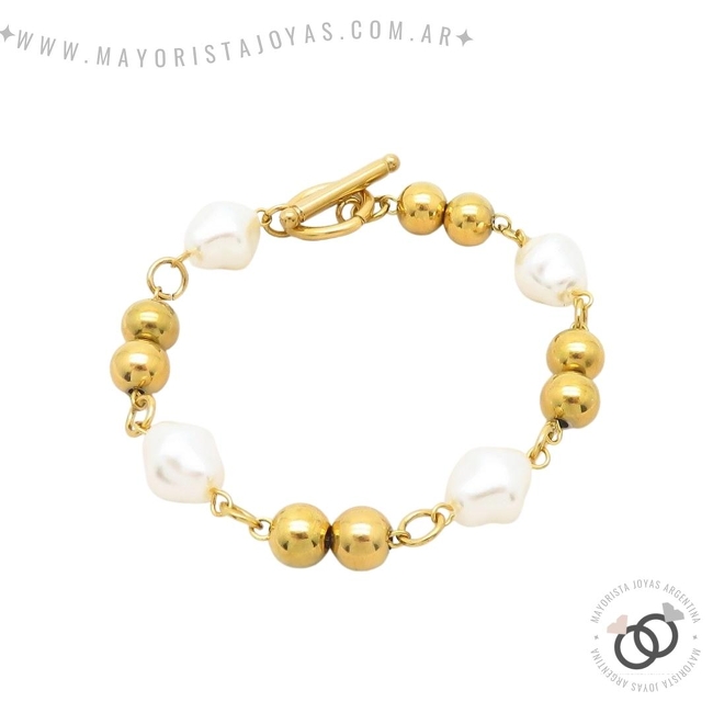 PULSERA CON CRISTALES Y ASTERISMOS (BAP0113)